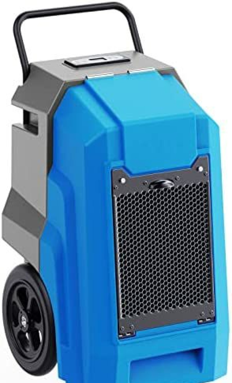 Dehumidifiers * | Bargain Sale Mounto 95Pints Commercial Roto-Mold Basement Dehumidifier With Pump Blue