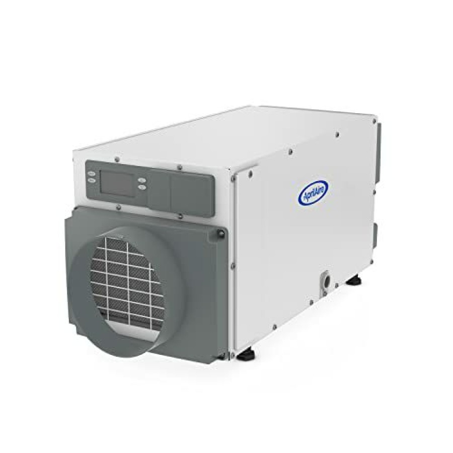 Dehumidifiers * | Special Offer Aprilaire E070 Pro 70 Pint Dehumidifier For Crawl Spaces, Basements, Commercial Up To 2,800 Sq. Ft. Gray