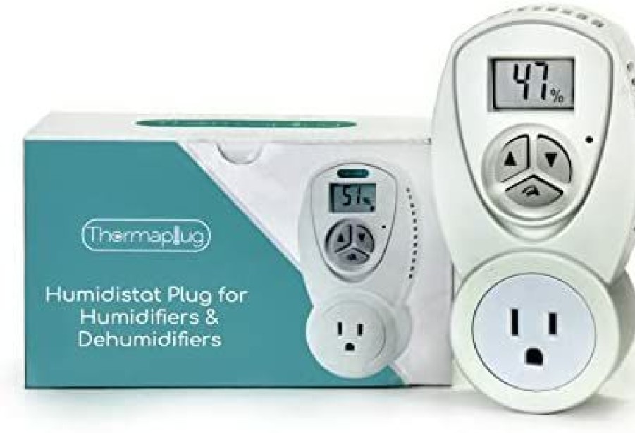 Dehumidifiers * | Affordable Price Humidistat Outlet Plug, Humidifier/ Dehumidifier 120V 13A