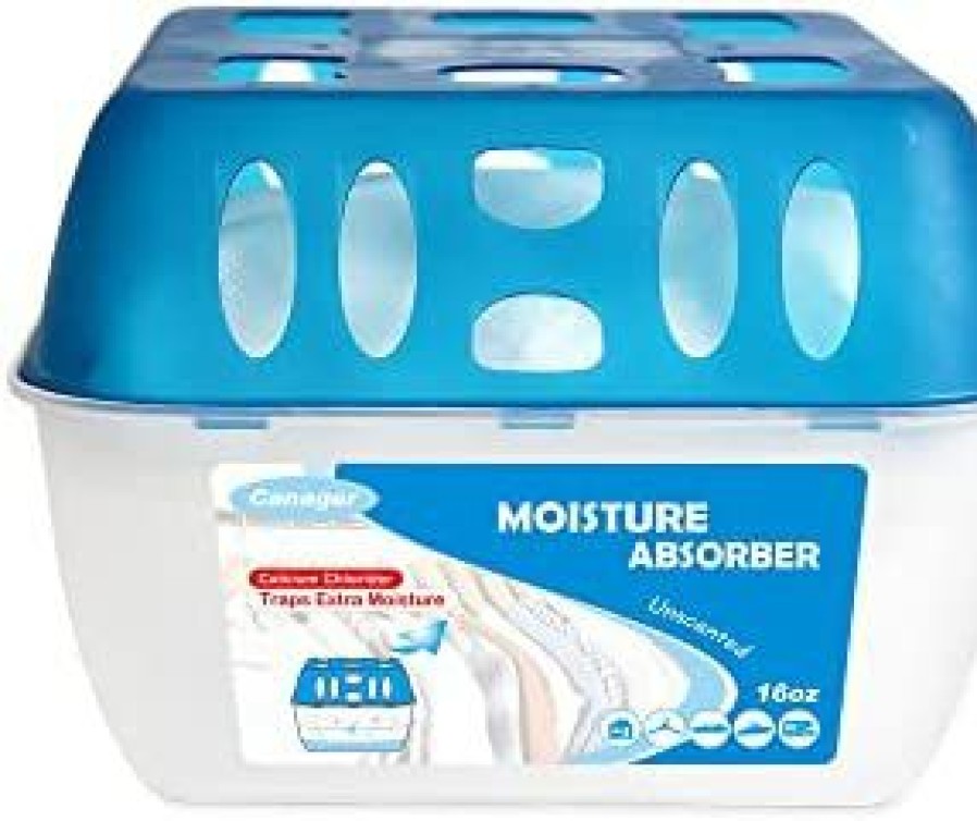 Dehumidifiers * | Affordable Price Canager Fragrance Free Moisture Absorber Box 3 Packs, 16 Oz Reusable Dehumidifier For Closets, Bedrooms, Bathrooms With Large Capacity.