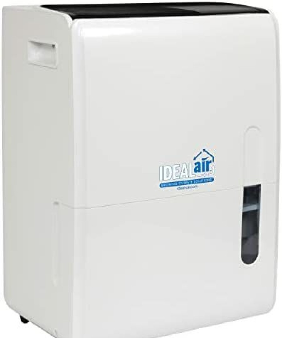 Dehumidifiers * | Bargain Sale Ideal-Air Dehumidifier 60 Pint Up To 120 Pints Per Day, White